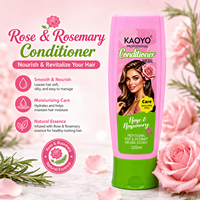 KAOYO Crème naturelle au romarin, shampoing et après-shampoing nourrissant pour cheveux, 325 ml chacun, parfum durable, soin des cheveux unisexe