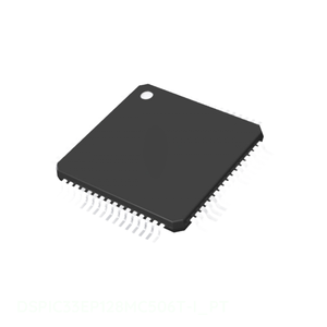 ชิ้นส่วนวงจรอิเล็กทรอนิกส์ DSPIC33EP128MC506T-I_PT ฝังตัว64 TQFP - Product Image 1
