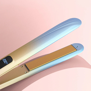 Piastra per capelli professionale per capelli e pettine piastra per capelli in titanio - Product Image 6