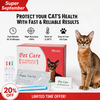Tes Kombinasi Panleukopenia/ Corona/Giardia Kucing Akurasi Tinggi