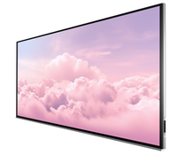 Tableau blanc interactif intelligent 4K de 65/75 pouces, écran tactile 20 points pour salle de réunion et salle de classe UHD