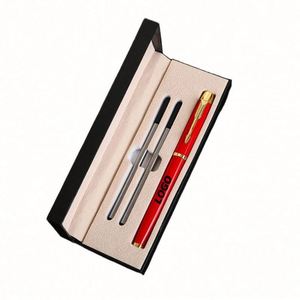 Ensemble de stylos métalliques de signature - Ensemble de stylos d'affaires personnalisés pour cadeau promotionnel avec option de logo personnalisé - Product Image 1