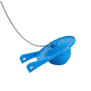 Robinet de chasse d'eau Aojiele pour toilettes, hauteur 92 mm, PVC bleu, installation manuelle pour réservoir de toilettes - Product Image 4