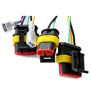 Электронный жгут проводов для гольф-кара, медные проводники, разъемы TE Molex, 12В, длина 1м/300мм, нейлоновая изоляция, ПВХ-оболочка - Product Image 5