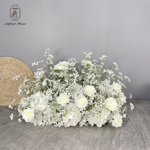 Arreglo DE BODA Flor de tierra Flor artificial Guirnalda Mesa Flor Corredor para la venta - Product Image 6