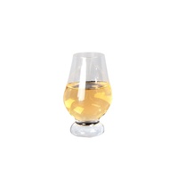 Ensemble de verres à dégustation en cristal 4 pièces avec plateau doré, mini-verres à whisky, vin, bière, sans danger pour les aliments, design minimaliste pour la maison et le bar
