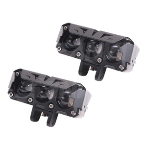 SANVI New Arrival Super Bright 5500K S03 Bi Led Projector LED Headlights Lenses Universal Fit Car Lamps Car Repair Lamp - Product Image 2