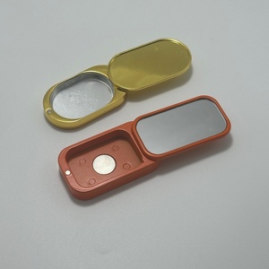 Étui rotatif magnétique en alliage de zinc de forme inhabituelle pour baume solide, parfum solide, blush - Product Image 4