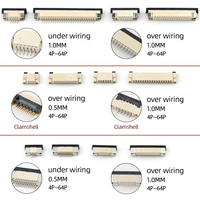 Fpc 4-64Pin Pcb conector, 0,3-2,54 Bomtom póngase en contacto Horizontal y Vertical Smt conector Fpc Ffc
