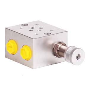อะไหล่ไฮดรอลิก บล็อกแมนิโฟลด์ LL12-215 อะไหล่รถขุด อลูมิเนียม - Product Image 4