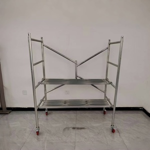 हल्के मचान निर्माण के लिए बहु कार्यात्मक चल और स्केलेबल मचान संरचना प्रणाली - Product Image 5