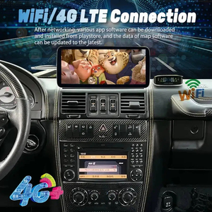 สำหรับรถยนต์เมอร์เซเดส-เบนซ์ จีคลาส G500 G55 W461 W463 ระบบแอนดรอยด์ออโต้ คาร์เพลย์ วิทยุติดรถยนต์ จีพีเอส ระบบนำทาง มัลติมีเดีย เครื่องเล่นวิดีโอ ชุดหัวหน้าจอ 4G - Product Image 6