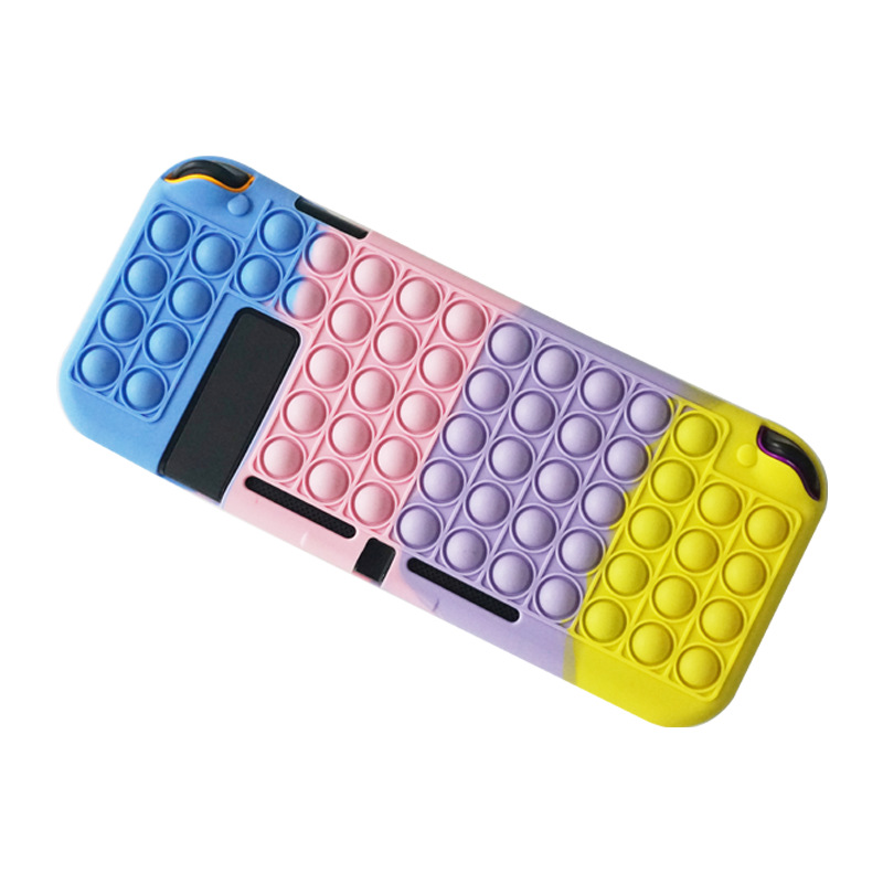 Shockproof Stress Reliever For Nintendo Switch Silicone Case Push It Fidget Toys Cover For Nintendo Switch