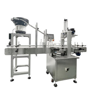 Máquina Tapadora Automática con Alimentador de Vibración Vertical para Botellas de Plástico y Vidrio, 380V, Controlada por PLC, Alta Productividad - Product Image 3