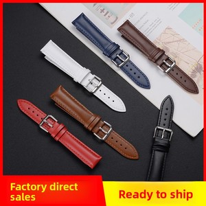 <span class=keywords><strong>Bracelet</strong></span> de montre en cuir véritable marron vintage Trendybay, plusieurs tailles 18 mm 24 mm, <span class=keywords><strong>bracelet</strong></span> souple unisexe pour montre classique au quotidien - Product Image 1