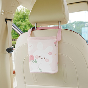 Bolsa de Almacenamiento para Auto Tulip Bear, Organizador Colgante para Asiento Trasero, Impermeable, Multifuncional, Bolsillo para Silla, para Uso en Vehículos - Product Image 3