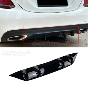 Difusor de Parachoques Trasero, Alerón, Protector de Parachoques Trasero para Mercedes-Benz Clase C W205 C200 C260 AMG Line 2019-2021 - Product Image 1