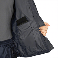 Veste bomber légère imperméable pour homme, 100 % nylon, sportive, pliable, avec capuche, pour le golf, le cyclisme, coupe-vent, imperméable