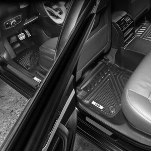 OEM/ODM 5-Piece High Quality Waterproof TPE Non-Skid Easy Clean <b>Car</b> Foot Mats for Avanza 2015-2016 Full Set - Product Image 4