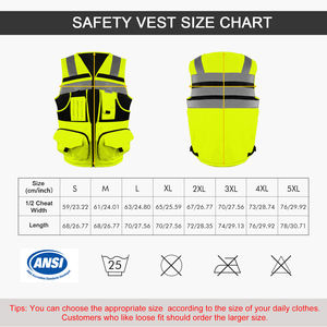 3M nastro riflettente maglia di sicurezza giubbotto riflettente gilet multifunzionale flessibile da lavoro all'aperto - Product Image 6