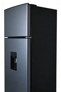 Réfrigérateur électrique à double porte de style français de 210 L avec distributeur d'eau, en plastique, pour usage domestique et hôtelier - Product Image 4