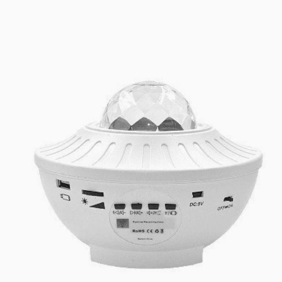 Lampe ciel étoilé plate blanche