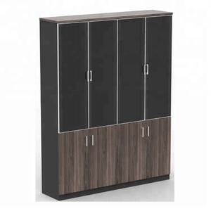 Armoire de classement en bois robuste avec poignée en aluminium pour espace de bureau - Product Image 6