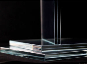 Estetik özel tasarımlar kurşun geçirmez güvenlik camı mutfak düz desen dekorasyon ve perde duvar uygulaması için - Product Image 3