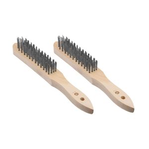 HENDI Set di 2 Spazzole Metalliche Lunghe 290mm per Pulizia - Product Image 1