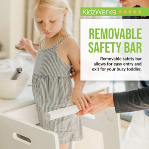 Sgabello Montessori regolabile in legno naturale <span class=keywords><strong>per</strong></span> bambini a gradino da cucina <span class=keywords><strong>per</strong></span> bambini <span class=keywords><strong>per</strong></span> bambini con piattaforma in piedi <span class=keywords><strong>sedia</strong></span> a misura di bambino - Product Image 5