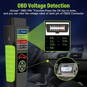 Probador de Baterías de Auto con Logotipo Personalizado BT400 12-24V, Analizador Multifuncional de Reemplazo de Baterías de Vehículos, 1 Año de Garantía - Product Image 6