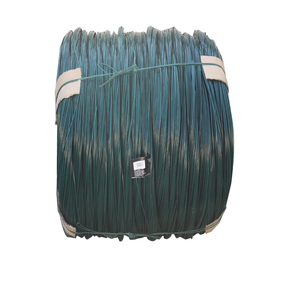 Hot selling 500 kg galvanized coated wire coil pvc coated galvanized wire binding wire