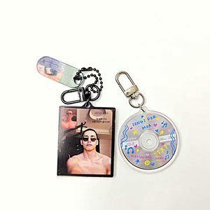 Charm Stand Acrylic <b>Customized</b> <b>Keychain</b> Epoxy Holographic Star Rainbow Production Printed Acrylic Keychains - Product Image 6
