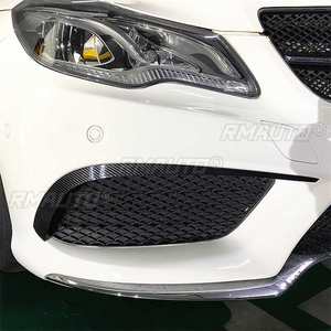 2x Alerones Decorativos para Parachoques Delantero de Coche, Rejillas de Ventilación, Molduras Decorativas para Mercedes-Benz Clase E Coupé C207 AMG Line 2013-2016 - Product Image 2