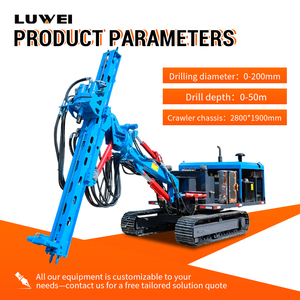 Fábrica Direta Fornecimento Túnel Máquina De Perfuração com Resistente Ao Desgaste Faixa Mineração Poço Broca Rig para Engenharia Subterrânea Túnel - Product Image 2