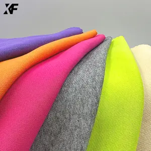 Fleece Fabric 35%cotton 65%polyester Heavyweight 500GSM Hoodie French Terry 500 Gsm Manufacture Sherpa Fleece Terry Fabric