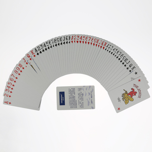 Cartas de Póker Personalizadas de Alta Calidad con Diseño de Mapa del Mundo en Azul Intenso, Baraja de Juego Personalizada con Logotipo Personalizado al por Mayor - Product Image 5