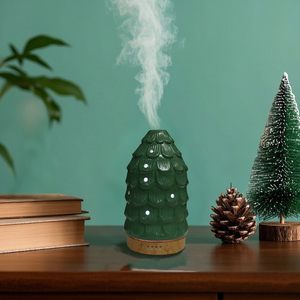 Xu hướng sản phẩm 2025 New arrivals giáng sinh cây trang trí diffuseur de hương thơm xách tay mini khuếch tán dầu tạo độ ẩm - Product Image 6