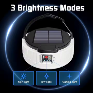 Linterna LED Solar para Camping, Portátil, Impermeable, Recargable por USB, con Control Remoto, Luz de Emergencia para Interiores y Exteriores - Product Image 4