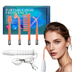 เครื่องนวดหน้าความถี่สูง 0728 แบบพกพา พร้อมหัวนวด 4 แบบ - Product Image 1