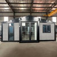 Casa Contenedor Expandible Resistente a Huracanes, Prefabricada, Plegable, Resistente a Terremotos, Refugio Portátil para Desastres, Emergencias