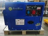 Tragbarer Diesel- & Multifuel-Autostart-Generator mit offenem Rahmen und ATS 5KW-12KW Superleise 75dB 110V/220V/380V für Notstromversorgung