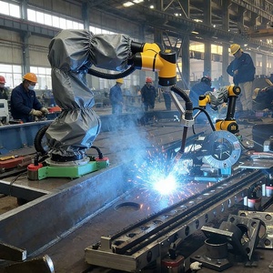 Robot de Soldadura Móvil Industrial con <span class=keywords><strong>Antorcha</strong></span> de Refrigeración por Agua para Acero Inoxidable y Aluminio - Product Image 2