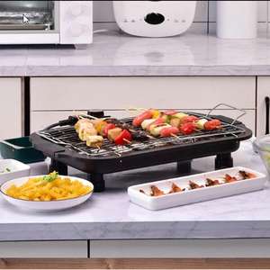 Grill électrique BBQ sans fumée, plaque chauffante électrique avec table à fondue coréenne, facile à nettoyer, barbecue portable HQBG0013, <span class=keywords><strong>vente</strong></span> chaude - Product Image 4