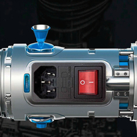 Module d'entrée d'alimentation certifié CUL TUV & CCC EN60320 C14 + porte-fusibles + interrupteur 10A 250V AC pour l'électronique aérospatiale et médicale