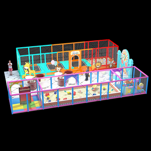 Parc de trampolines intérieur haut de gamme, mur d'escalade, éléments de parc à thème pour centres commerciaux, écoles, certifié CE, 500 kg - Product Image 2