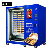 Distributeur automatique de repas chauds AIT, distributeur automatique de boîtes à lunch auto-chauffantes, appareil de chauffage des aliments pour restaurants