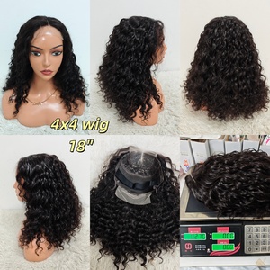 Letsfly Promotion 69$ 250% 11A Full Loose Water Wave Wig 4x4 5x5 13x4 Lace Closure Frontal Wig 100% Human Hair Wigs 24inch - Product Image 2