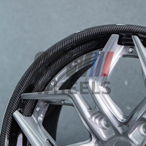 Gpw ล้อปลอม<span class=keywords><strong>2</strong></span>ชิ้นห่อคาร์บอนลิปสำหรับ Rolls-Royce Ghost <span class=keywords><strong>Phantom</strong></span> Cullinan - Product Image 3