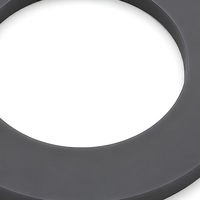 Joint d'étanchéité en caoutchouc silicone personnalisé, résistant aux hautes températures et à l'eau, pour équipement industriel